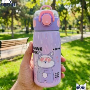 NOBOJON BPA-Free Baby Water Bottle (Perfect for Little Hands) 480 ml
