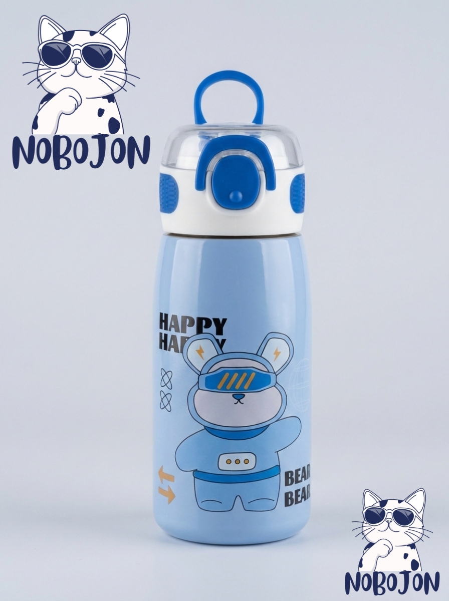 NOBOJON BPA-Free Baby Water Bottle (Perfect for Little Hands) 480ml - Image 5