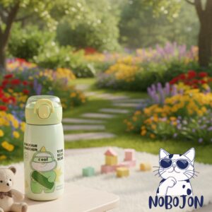 NOBOJON BPA-Free Baby Water Bottle (Perfect for Little Hands) 480 ml